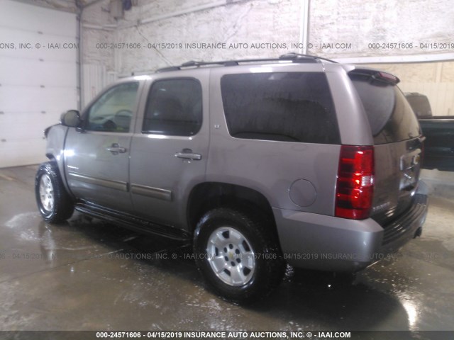 1GNSKBE06BR388526 - 2011 CHEVROLET TAHOE K1500 LT TAN photo 3