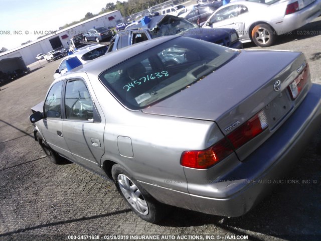 4T1BG22K0YU663079 - 2000 TOYOTA CAMRY CE/LE/XLE GRAY photo 3