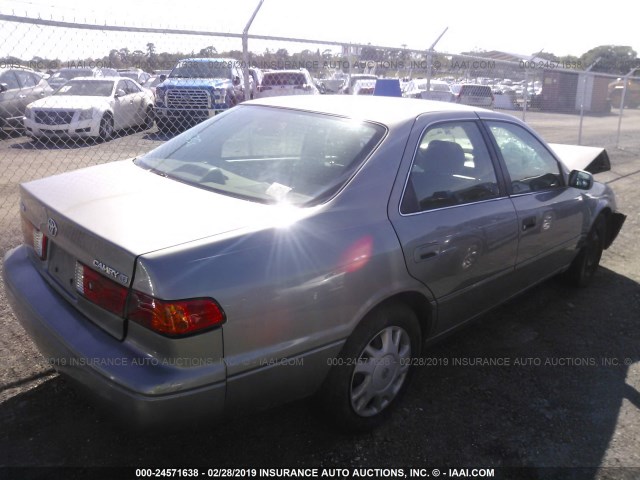 4T1BG22K0YU663079 - 2000 TOYOTA CAMRY CE/LE/XLE GRAY photo 4