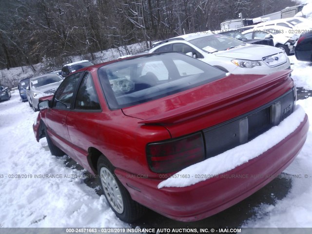 1G3NL12T7VM305554 - 1997 OLDSMOBILE ACHIEVA SC RED photo 3