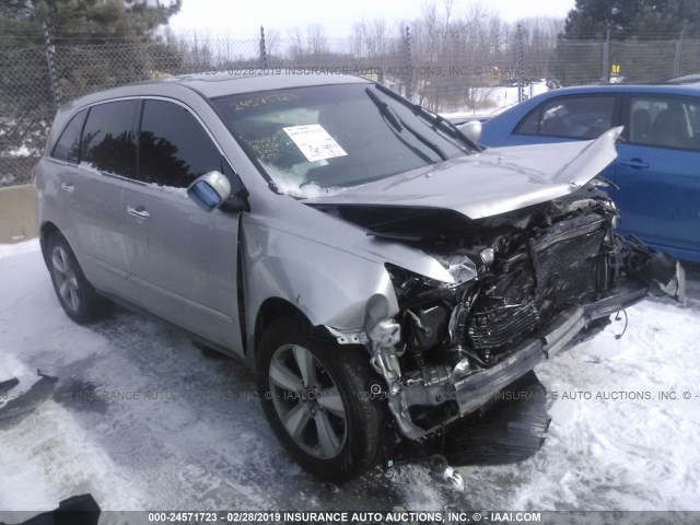 2HNYD2H42AH510609 - 2010 ACURA MDX TECHNOLOGY SILVER photo 1