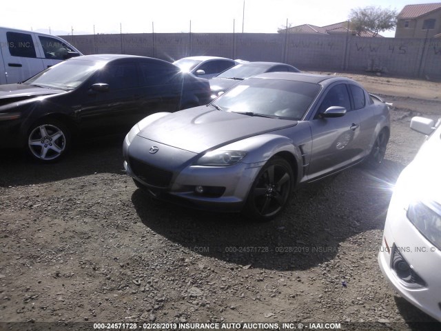 JM1FE17NX50159635 - 2005 MAZDA RX8 SILVER photo 2