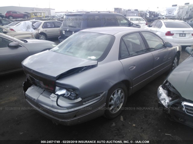 2G4WF5214W1587856 - 1998 BUICK REGAL GS SILVER photo 4