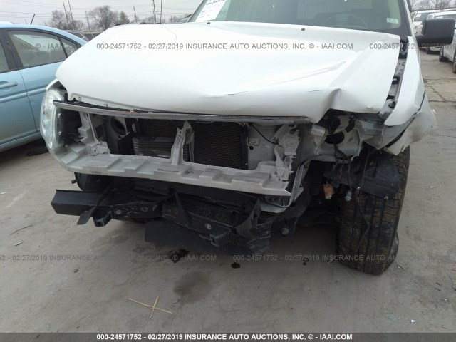 1FMEU7DE8AUA98564 - 2010 FORD EXPLORER XLT WHITE photo 6