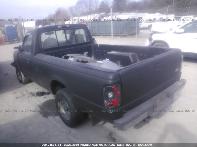 1FTCR10A2STA59019 - 1995 FORD RANGER BLACK photo 3