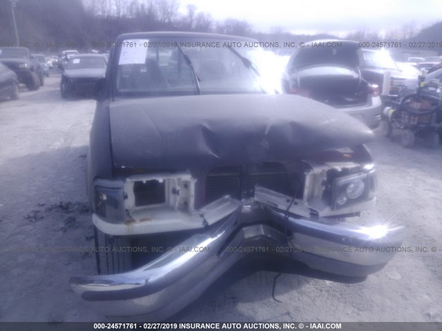1FTCR10A2STA59019 - 1995 FORD RANGER BLACK photo 6