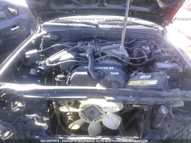5TEHN72N31Z776307 - 2001 TOYOTA TACOMA DOUBLE CAB 黑色 照片 10
