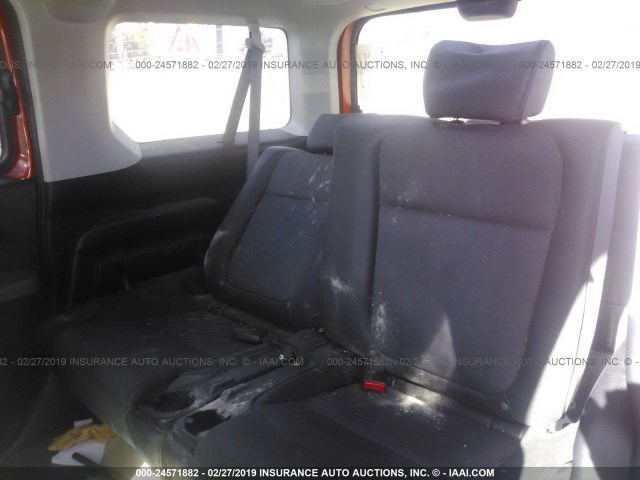 5J6YH28554L003899 - 2004 HONDA ELEMENT EX ORANGE photo 8