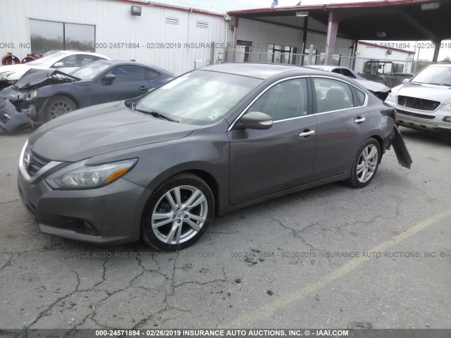 1N4BL3AP6GC127024 - 2016 NISSAN ALTIMA 3.5SL/3.5 SR Dark Brown photo 2