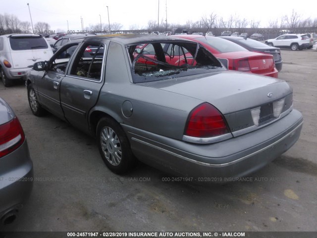 2FAFP74W64X147742 - 2004 FORD CROWN VICTORIA LX TEAL photo 3