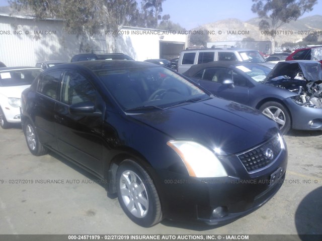 3N1AB61E98L620827 - 2008 NISSAN SENTRA 2.0/2.0S/2.0SL BLACK photo 1