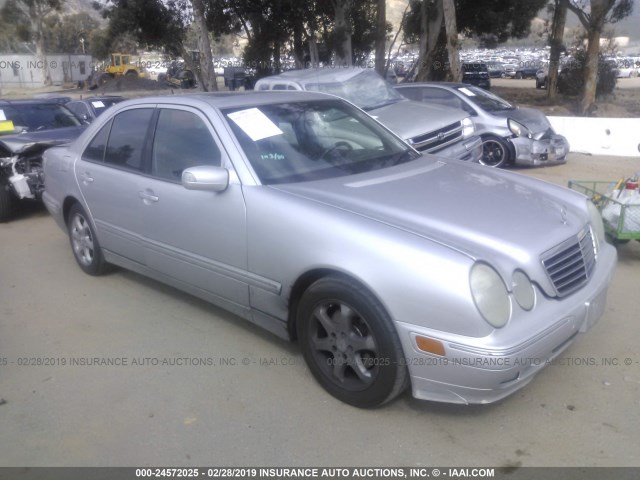 WDBJF65J72B485640 - 2002 MERCEDES-BENZ E 320 SILVER photo 1