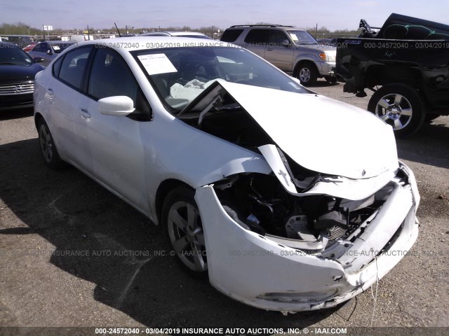 1C3CDFBB6FD159193 - 2015 DODGE DART SXT WHITE photo 1