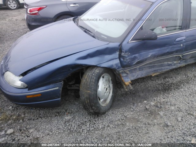 2G1WL52M1T1161294 - 1996 CHEVROLET LUMINA Dark Blue photo 6