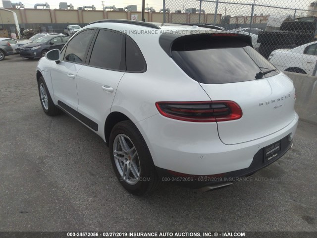 WP1AA2A53HLB07639 - 2017 PORSCHE MACAN WHITE photo 3