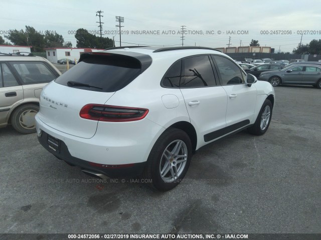 WP1AA2A53HLB07639 - 2017 PORSCHE MACAN WHITE photo 4