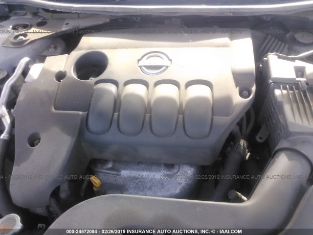 1N4AL21E58N459465 - 2008 NISSAN ALTIMA 2.5/2.5S SILVER photo 10