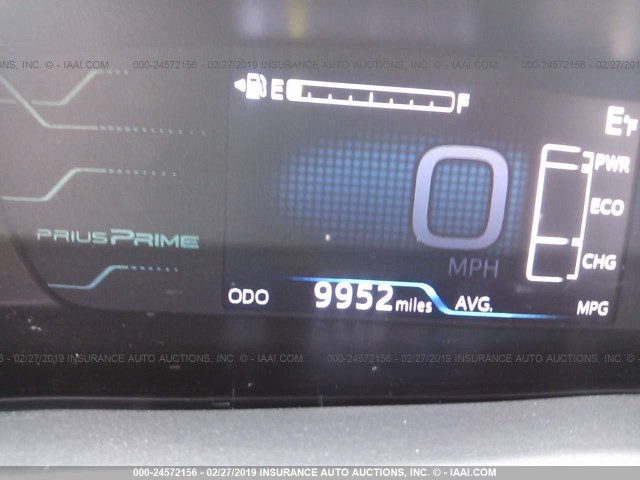 JTDKARFPXJ3083855 - 2018 TOYOTA PRIUS PRIME  红色 照片 7