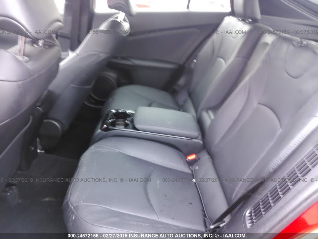 JTDKARFPXJ3083855 - 2018 TOYOTA PRIUS PRIME  红色 照片 8