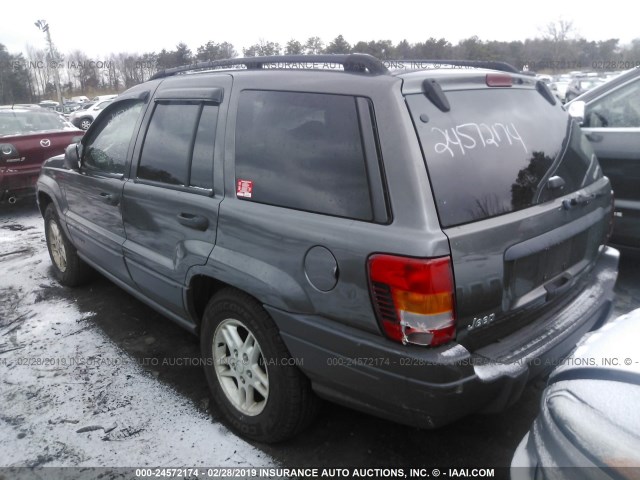 1J4GX48S84C388519 - 2004 JEEP GRAND CHEROKEE LAREDO/COLUMBIA/FREEDOM 灰色 照片 3