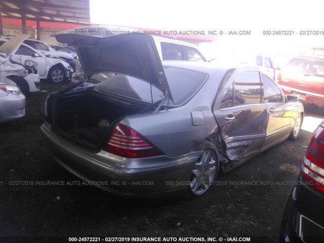 WDBNG70J13A336868 - 2003 MERCEDES-BENZ S 430 GOLD photo 4