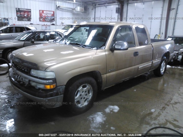 2GCEC19T5Y1277209 - 2000 CHEVROLET SILVERADO C1500 GOLD photo 2