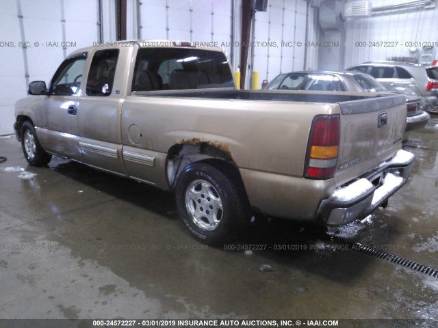 2GCEC19T5Y1277209 - 2000 CHEVROLET SILVERADO C1500 GOLD photo 3