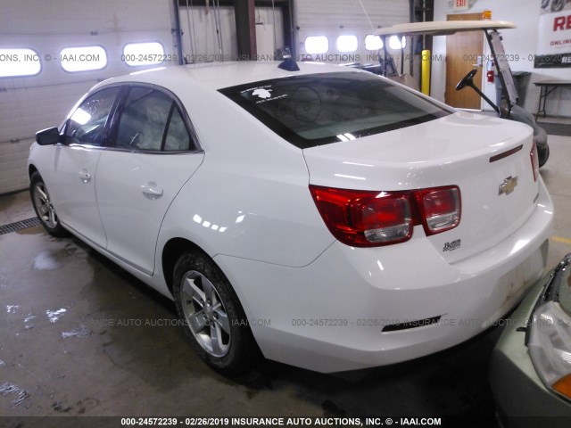 1G11B5SA4DF319284 - 2013 CHEVROLET MALIBU LS თეთრი ფოტო 3