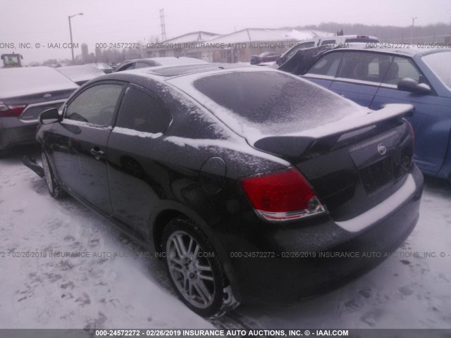 JTKDE167190276030 - 2009 TOYOTA SCION TC BLACK photo 3