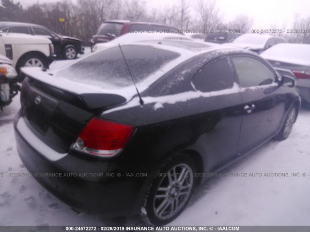 JTKDE167190276030 - 2009 TOYOTA SCION TC BLACK photo 4