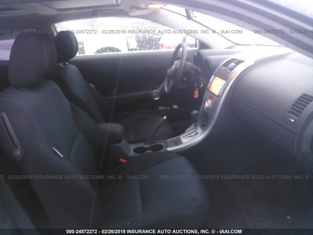 JTKDE167190276030 - 2009 TOYOTA SCION TC BLACK photo 5