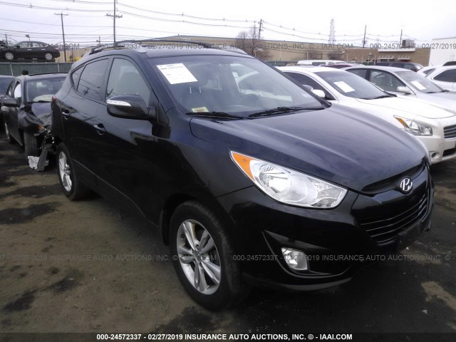 KM8JU3AC4DU659096 - 2013 HYUNDAI TUCSON GLS/LIMITED 黑色 照片 1