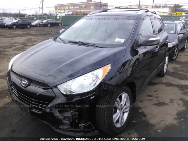 KM8JU3AC4DU659096 - 2013 HYUNDAI TUCSON GLS/LIMITED 黑色 照片 2