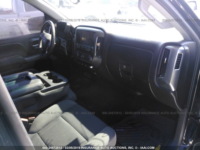 3GCUKREC1EG174228 - 2014 CHEVROLET SILVERADO K1500 LT GRAY photo 5