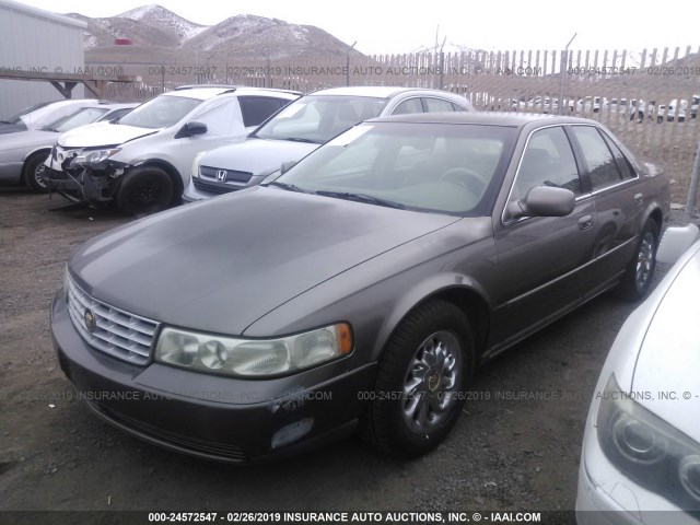 1G6KS54Y7YU210117 - 2000 CADILLAC SEVILLE SLS Dark Brown photo 2