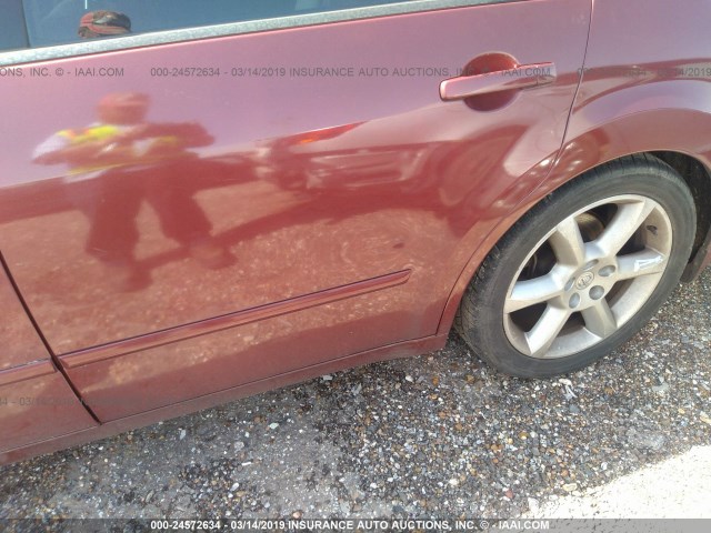 1N4BA41E94C826539 - 2004 NISSAN MAXIMA SE/SL MAROON photo 6