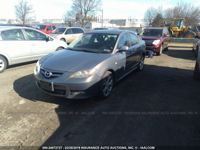 JM1BK323X71714766 - 2007 MAZDA 3 S SILVER photo 2