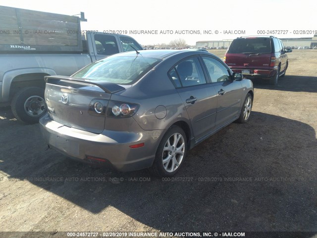 JM1BK323X71714766 - 2007 MAZDA 3 S SILVER photo 4