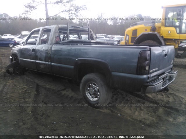 1GCHC29D87E150902 - 2007 CHEVROLET SILVERADO C2500 HEAVY DUTY BLUE photo 3