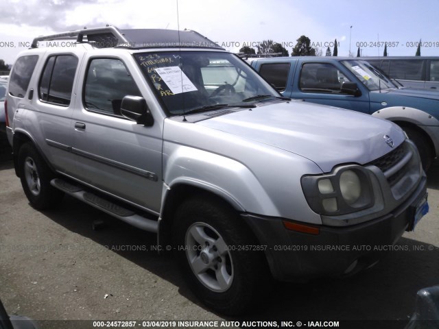 5N1ED28T44C647831 - 2004 NISSAN XTERRA XE/SE SILVER photo 1