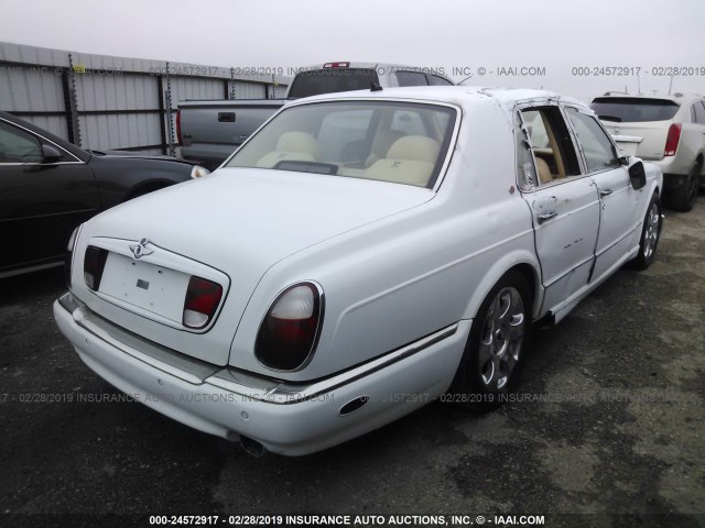 SCBLC31E42CX08336 - 2002 BENTLEY ARNAGE WHITE photo 4