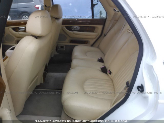 SCBLC31E42CX08336 - 2002 BENTLEY ARNAGE WHITE photo 8