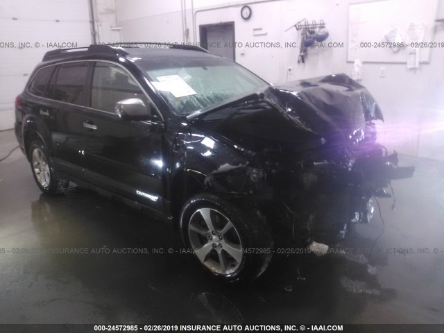 4S4BRDSC1D2244937 - 2013 SUBARU OUTBACK 3.6R LIMITED BLACK photo 1