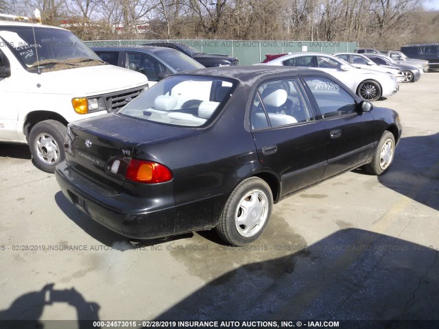 2T1BR12EXXC241819 - 1999 TOYOTA COROLLA VE/CE/LE BLACK photo 4