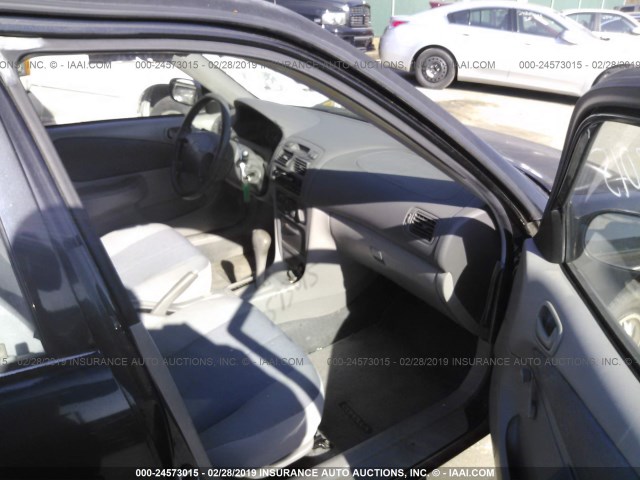 2T1BR12EXXC241819 - 1999 TOYOTA COROLLA VE/CE/LE BLACK photo 5