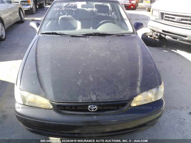 2T1BR12EXXC241819 - 1999 TOYOTA COROLLA VE/CE/LE BLACK photo 6