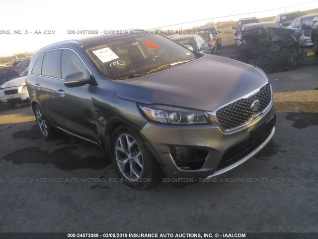 5XYPK4A53HG253247 - 2017 KIA SORENTO SX/SX LIMITED TAN photo 1