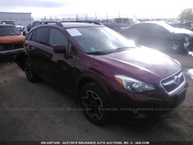 JF2GPAWC2D2890949 - 2013 SUBARU XV CROSSTREK 2.0 PREMIUM RED photo 1