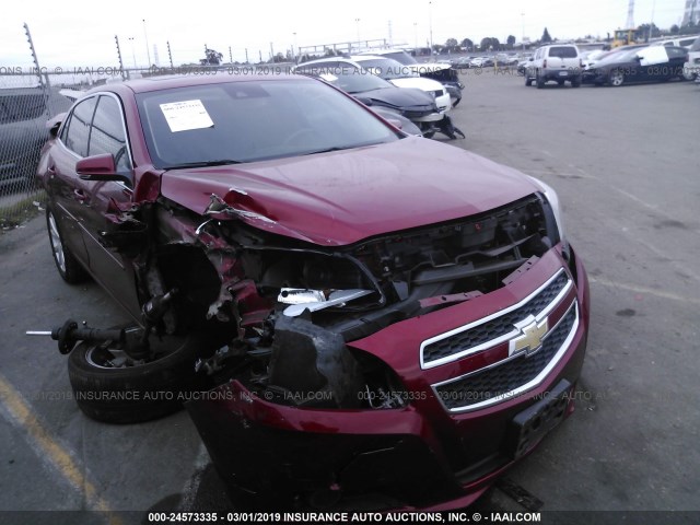 1G11E5SA7DF128434 - 2013 CHEVROLET MALIBU 2LT RED photo 1