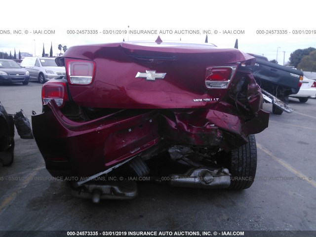 1G11E5SA7DF128434 - 2013 CHEVROLET MALIBU 2LT RED photo 6